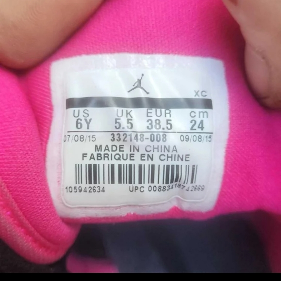 Air Jordan 1 Retro High GG 'VIVID PINK' - Picture 5 of 9